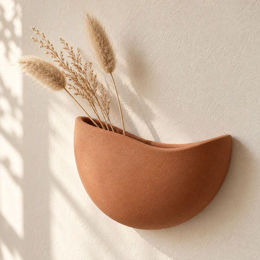 Arc Wall Pocket botanical styling — AI design visualization