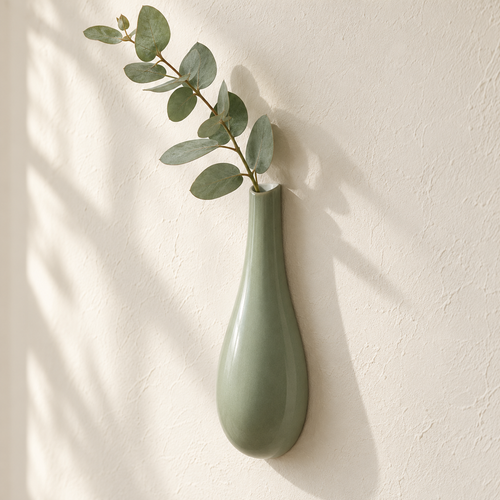 Sprig Wall Vase botanical styling — AI design visualization